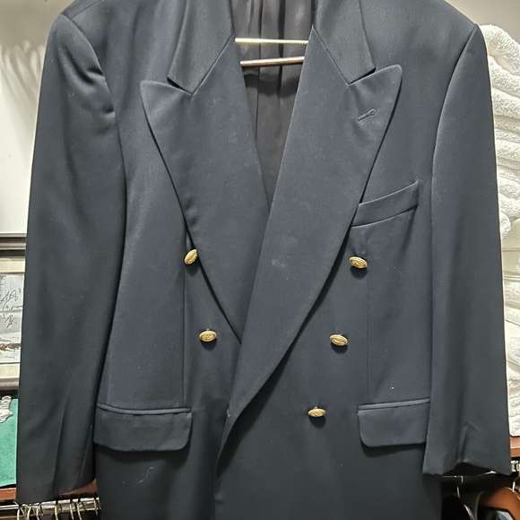 Mens Navy Blue Blazer